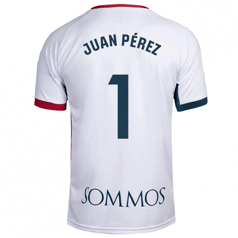 Danxen Damen Juan Pérez #1 Weiß Rot Auswärtstrikot Trikot 2025/26 T-Shirt Österreich