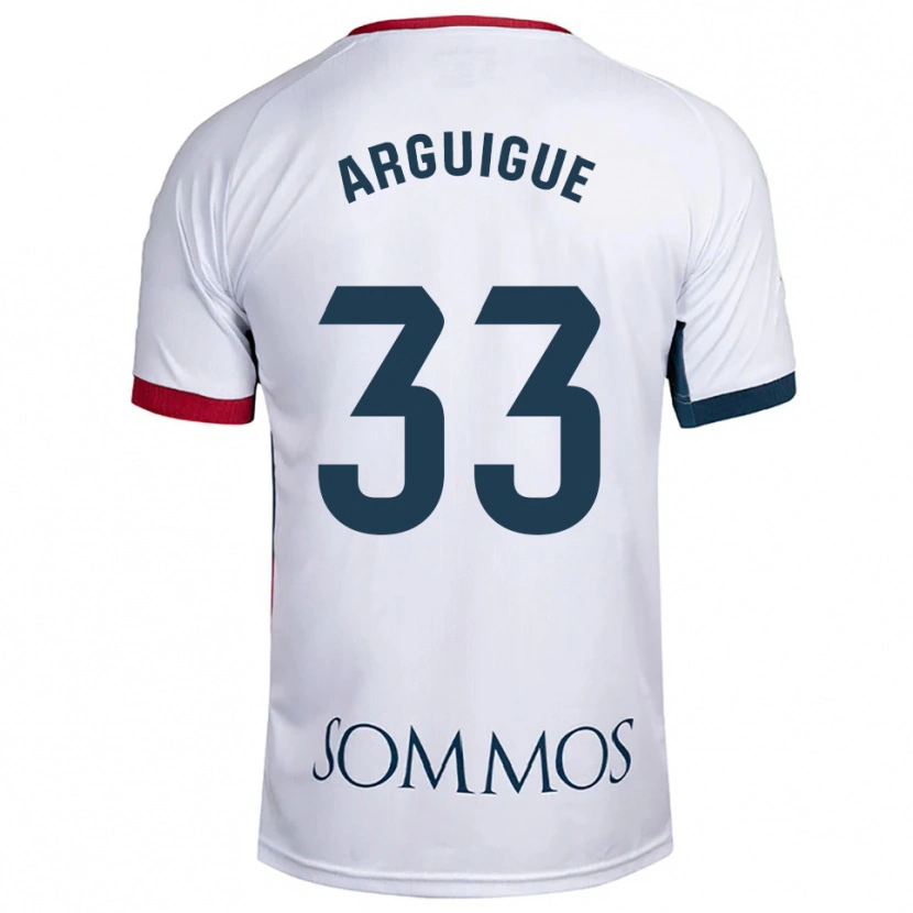 Danxen Damen Ayman Arguigue #33 Weiß Rot Auswärtstrikot Trikot 2025/26 T-Shirt Österreich