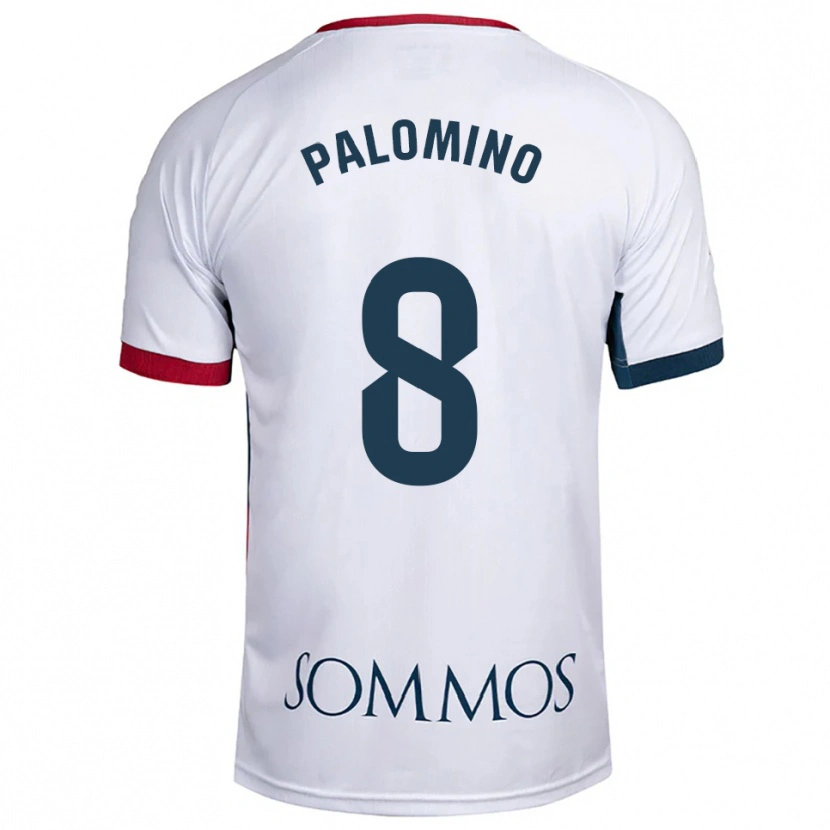Danxen Damen Laura Palomino #8 Weiß Rot Auswärtstrikot Trikot 2025/26 T-Shirt Österreich