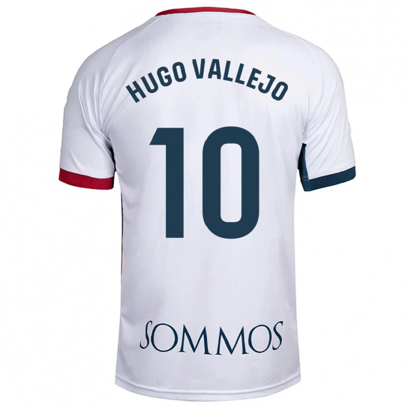 Danxen Damen Hugo Vallejo #10 Weiß Rot Auswärtstrikot Trikot 2025/26 T-Shirt Österreich