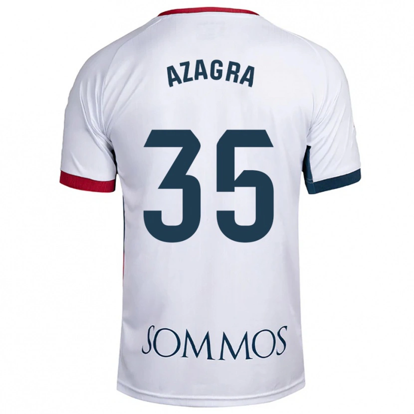 Danxen Damen Nico Azagra #35 Weiß Rot Auswärtstrikot Trikot 2025/26 T-Shirt Österreich