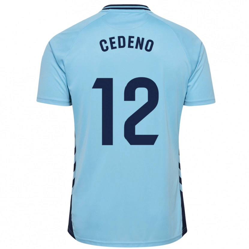 Danxen Damen Edward Cedeño #12 Himmelblau Auswärtstrikot Trikot 2025/26 T-Shirt Österreich