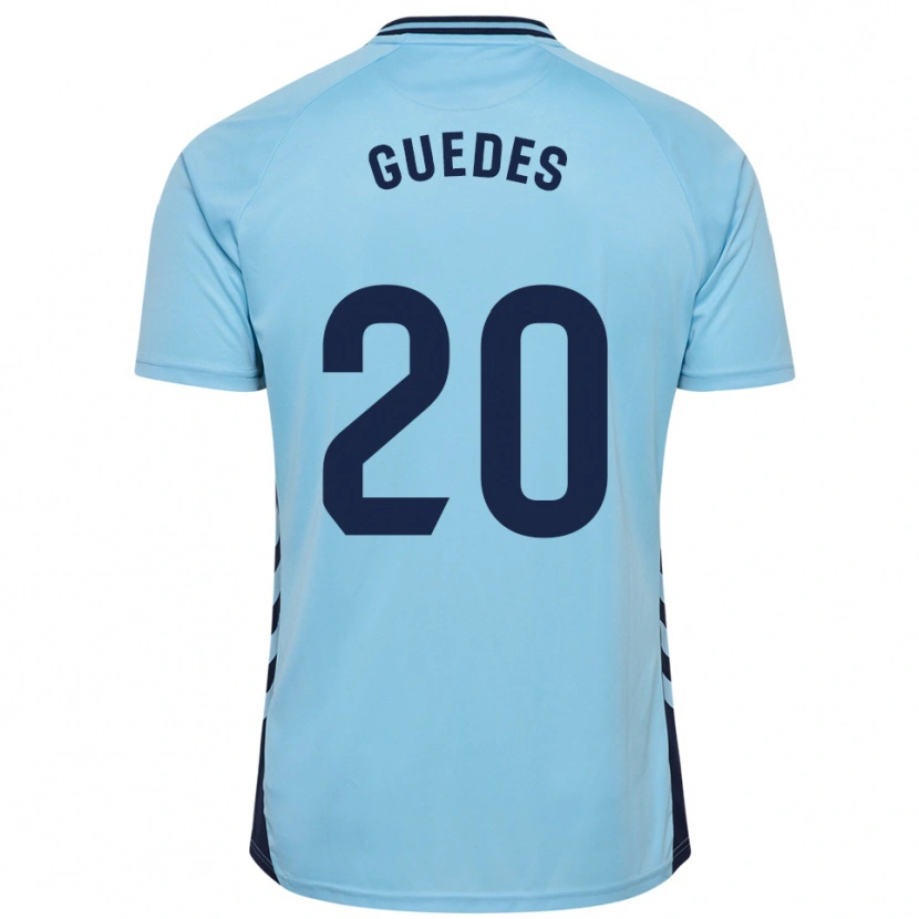 Danxen Damen Johan Guedes #20 Himmelblau Auswärtstrikot Trikot 2025/26 T-Shirt Österreich