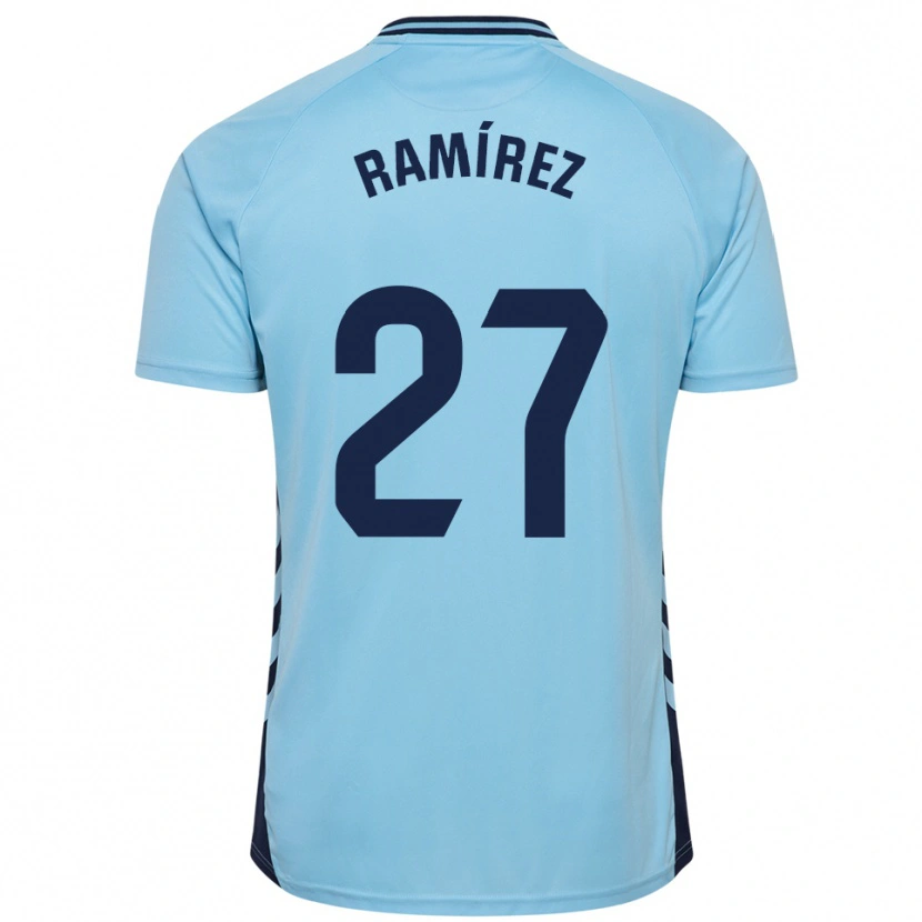 Danxen Damen Kirian Ramírez #27 Himmelblau Auswärtstrikot Trikot 2025/26 T-Shirt Österreich