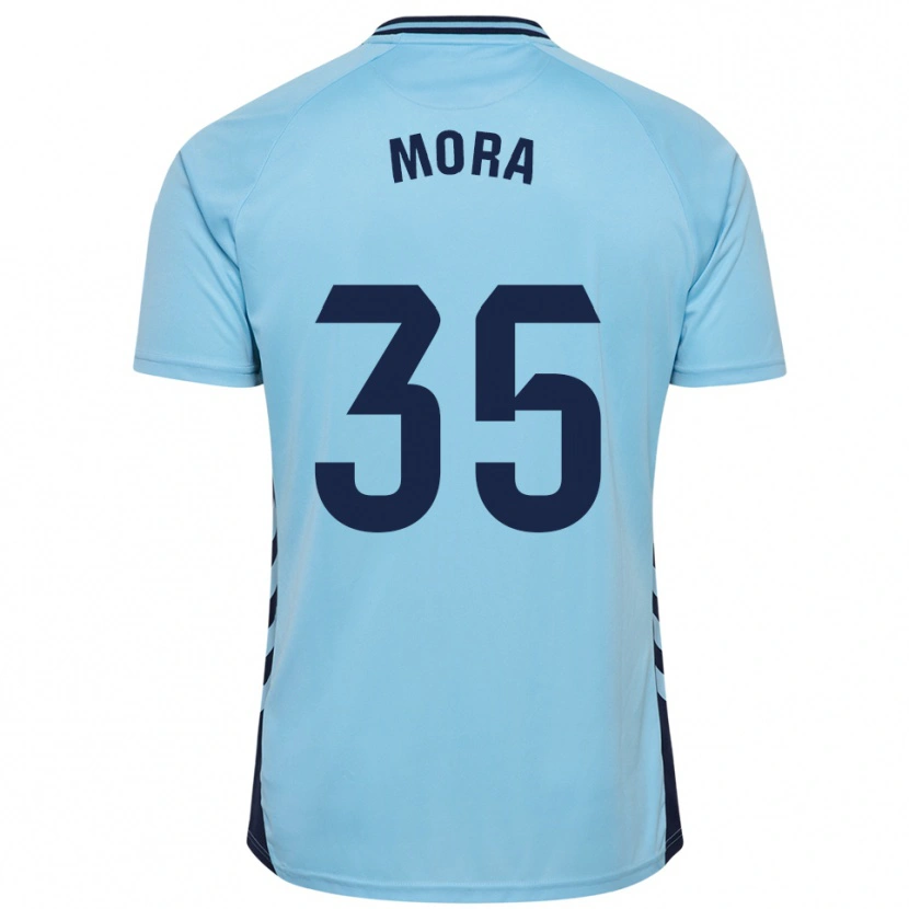 Danxen Damen Israel Mora #35 Himmelblau Auswärtstrikot Trikot 2025/26 T-Shirt Österreich