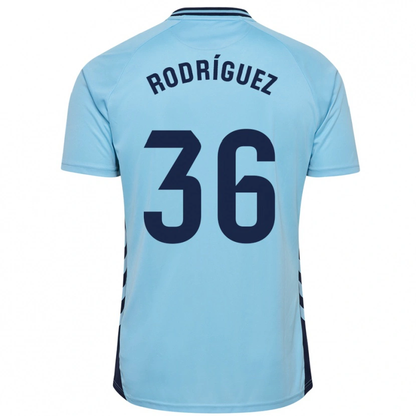 Danxen Damen Arturo Rodríguez #36 Himmelblau Auswärtstrikot Trikot 2025/26 T-Shirt Österreich