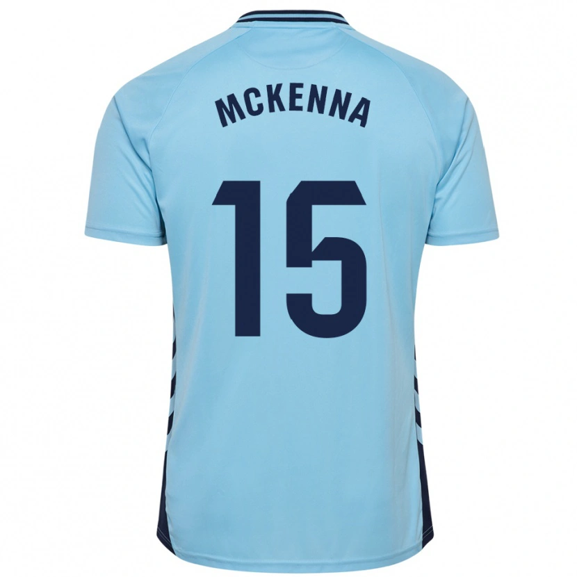 Danxen Damen Scott Mckenna #15 Himmelblau Auswärtstrikot Trikot 2025/26 T-Shirt Österreich