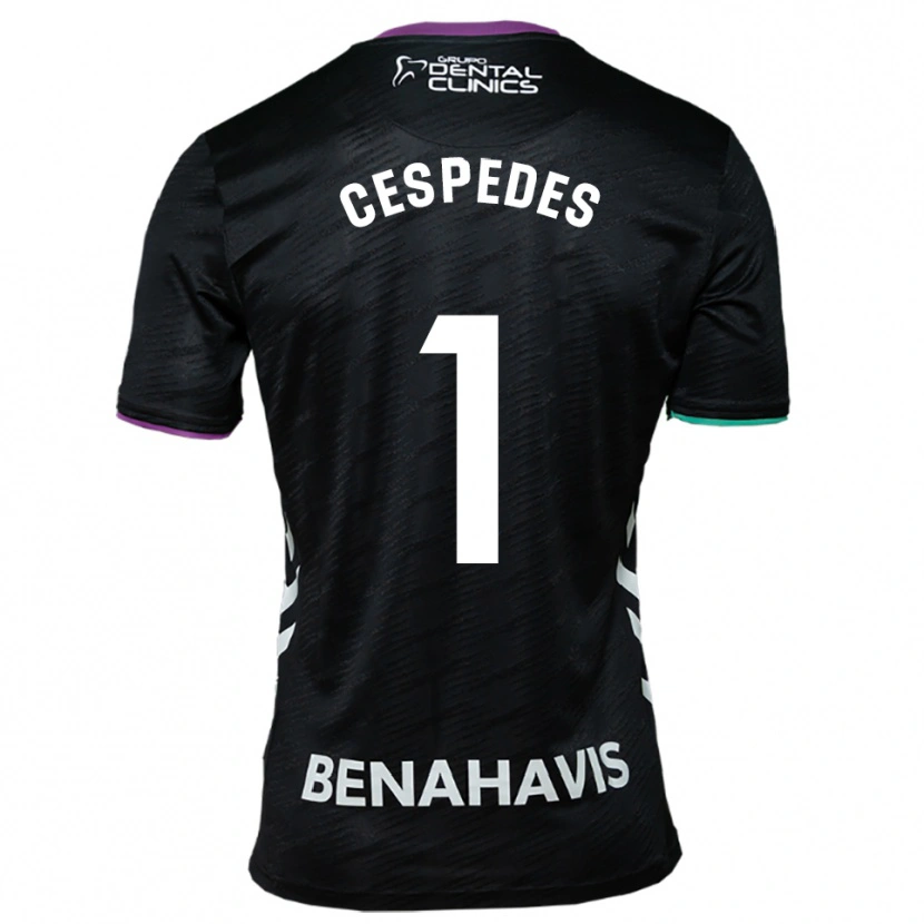Danxen Damen Andrés Céspedes #1 Schwarz Lila Grün Auswärtstrikot Trikot 2025/26 T-Shirt Österreich