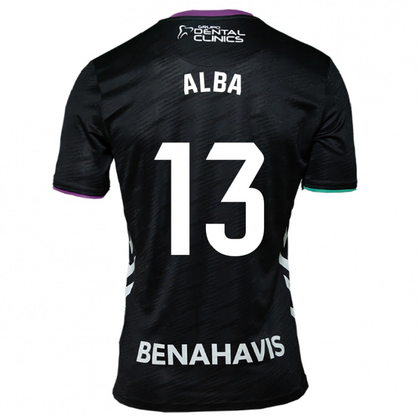 Danxen Damen Alba #13 Schwarz Lila Grün Auswärtstrikot Trikot 2025/26 T-Shirt Österreich