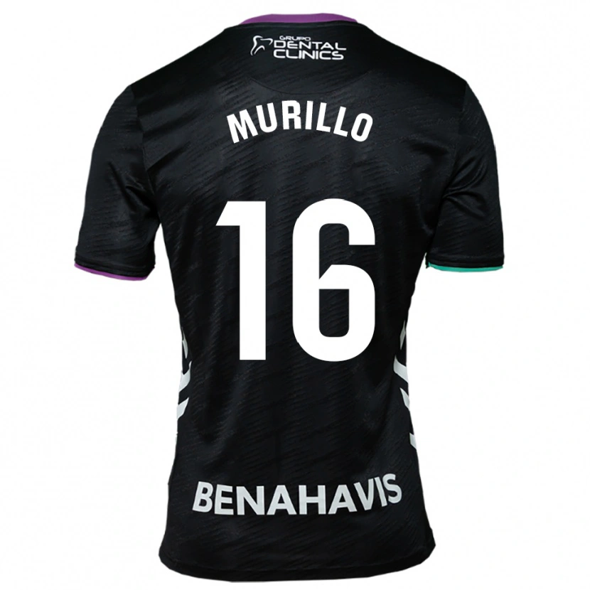 Danxen Damen Diego Murillo #16 Schwarz Lila Grün Auswärtstrikot Trikot 2025/26 T-Shirt Österreich