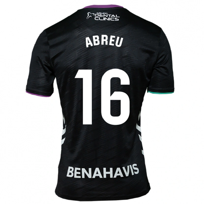 Danxen Damen Marco Abreu #16 Schwarz Lila Grün Auswärtstrikot Trikot 2025/26 T-Shirt Österreich