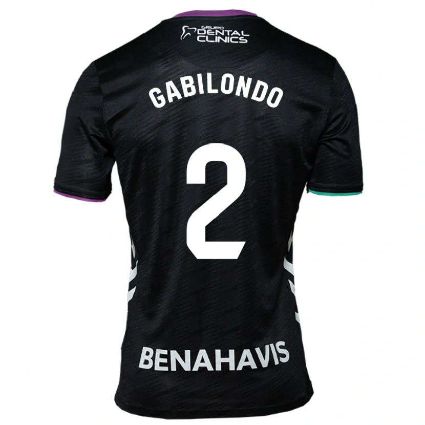 Danxen Damen Jokin Gabilondo #2 Schwarz Lila Grün Auswärtstrikot Trikot 2025/26 T-Shirt Österreich