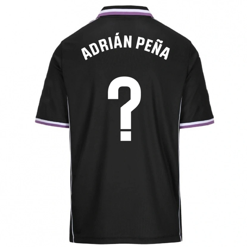 Danxen Damen Adrián Peña #0 Lila Schwarz Auswärtstrikot Trikot 2025/26 T-Shirt Österreich