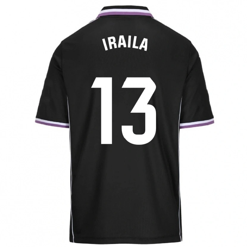 Danxen Damen Iraila Rivera Simón #13 Lila Schwarz Auswärtstrikot Trikot 2025/26 T-Shirt Österreich