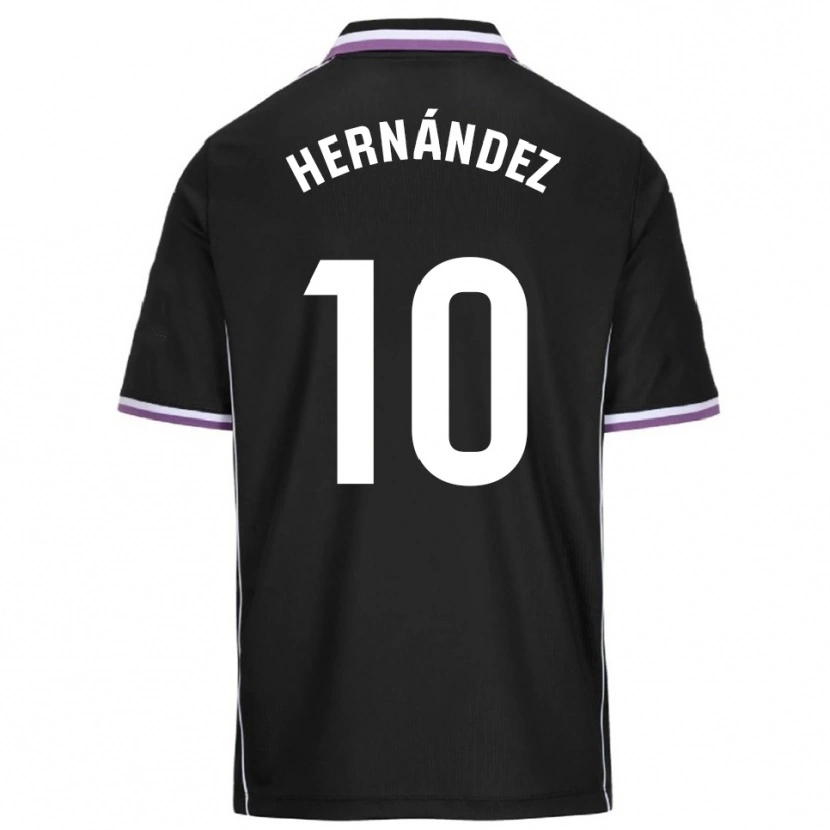 Danxen Damen Celia Hernández Cordero #10 Lila Schwarz Auswärtstrikot Trikot 2025/26 T-Shirt Österreich