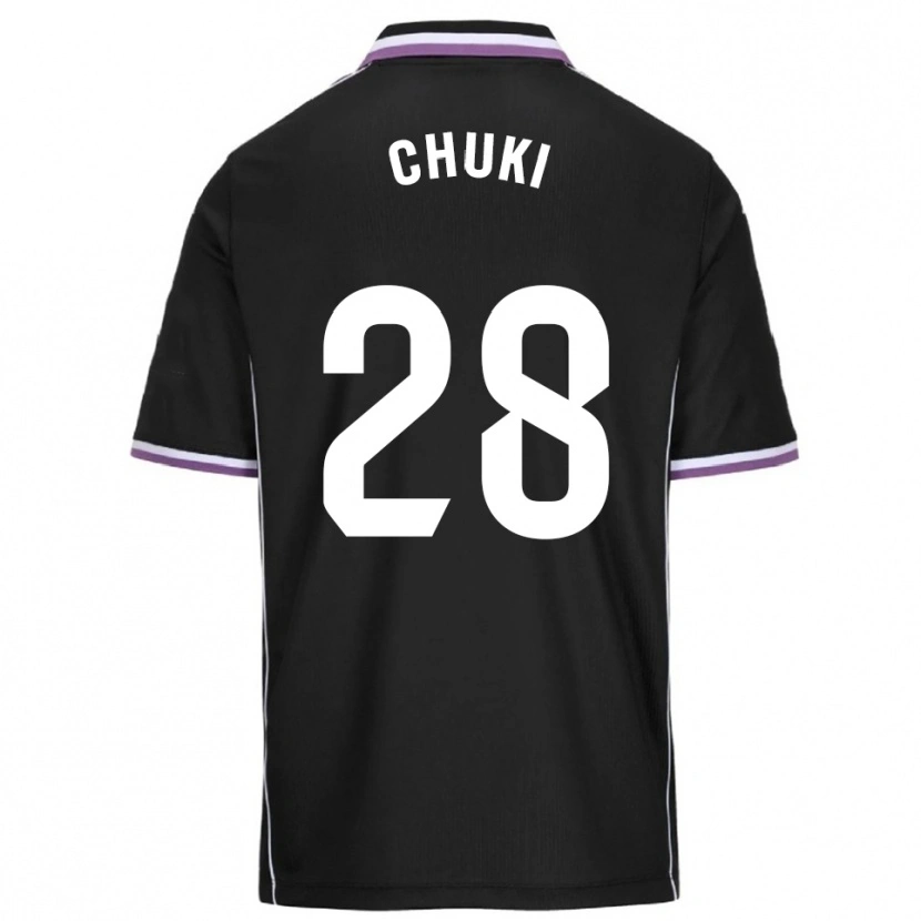 Danxen Damen Chuki #28 Lila Schwarz Auswärtstrikot Trikot 2025/26 T-Shirt Österreich