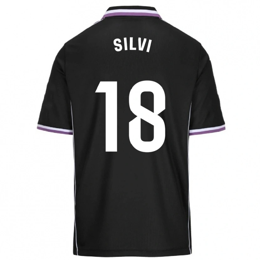 Danxen Damen Silvia Fernandez Pocero #18 Lila Schwarz Auswärtstrikot Trikot 2025/26 T-Shirt Österreich