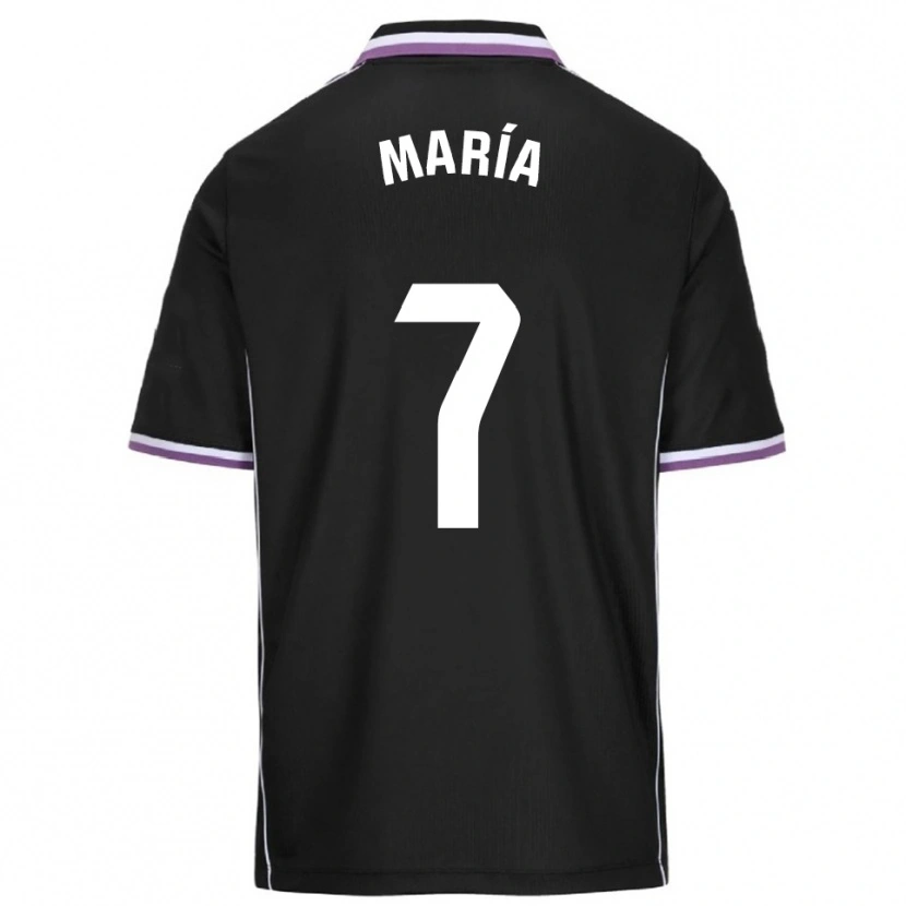 Danxen Damen María González Bombín #7 Lila Schwarz Auswärtstrikot Trikot 2025/26 T-Shirt Österreich