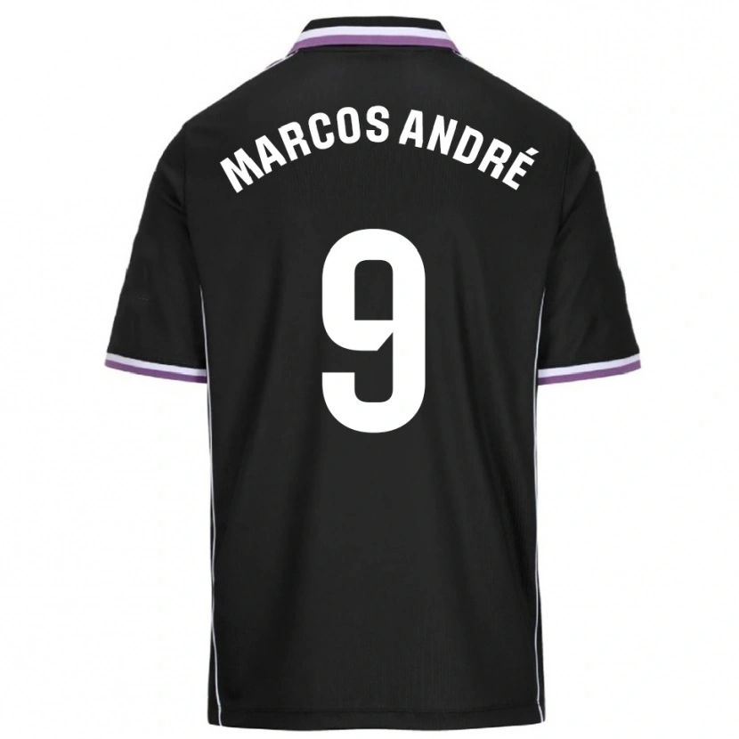 Danxen Damen Marcos André #9 Lila Schwarz Auswärtstrikot Trikot 2025/26 T-Shirt Österreich