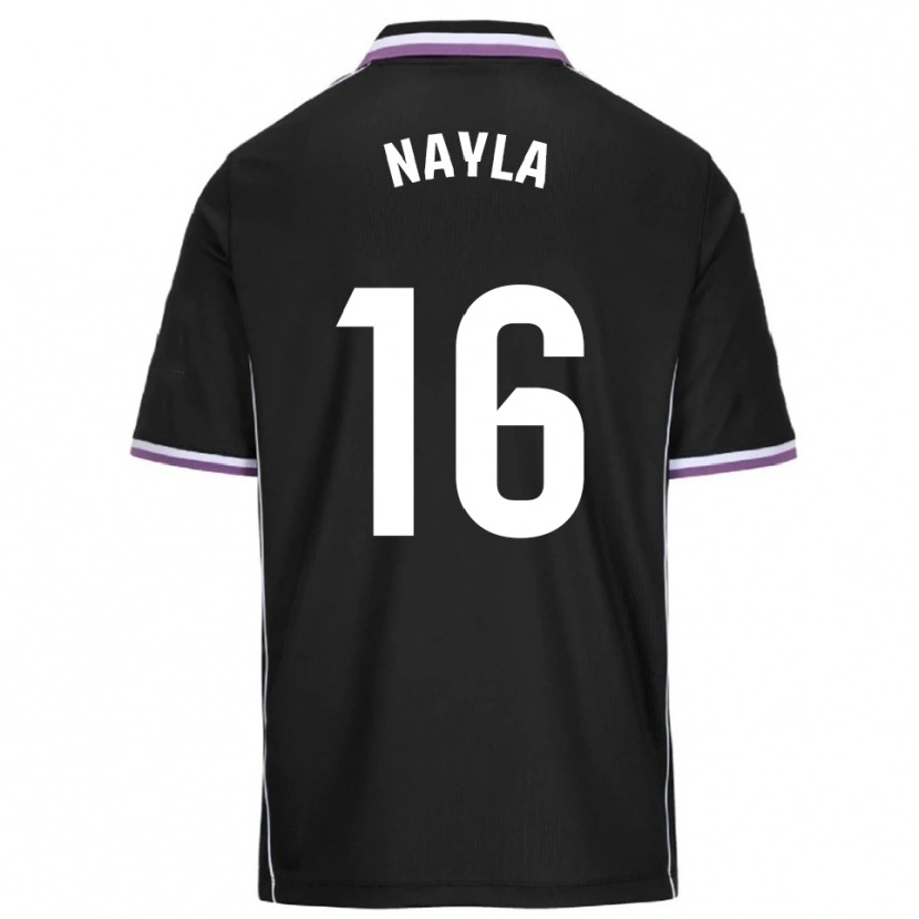 Danxen Damen Nayla Manrique Pajares #16 Lila Schwarz Auswärtstrikot Trikot 2025/26 T-Shirt Österreich