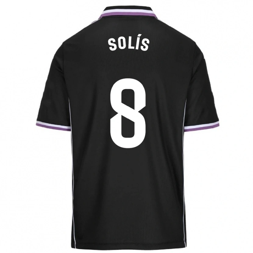 Danxen Damen Celia Solís Gómez #8 Lila Schwarz Auswärtstrikot Trikot 2025/26 T-Shirt Österreich