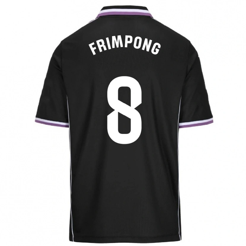 Danxen Damen Eugene Frimpong #8 Lila Schwarz Auswärtstrikot Trikot 2025/26 T-Shirt Österreich