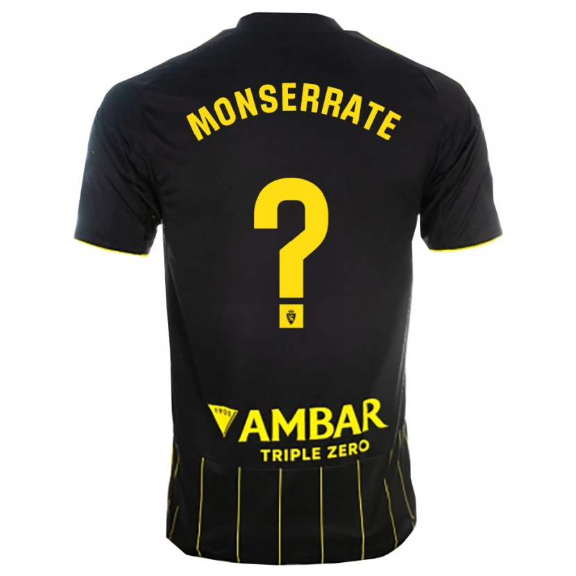 Danxen Damen Jano Monserrate #0 Schwarz Gelb Auswärtstrikot Trikot 2025/26 T-Shirt Österreich