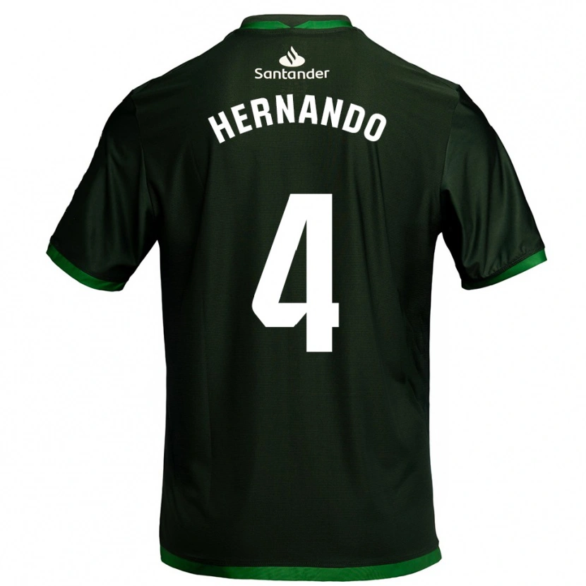 Danxen Damen Manu Hernando #4 Dunkelgrün Auswärtstrikot Trikot 2025/26 T-Shirt Österreich