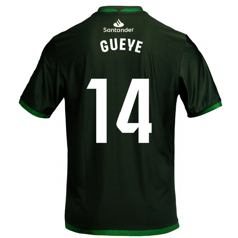 Danxen Damen Maguette Gueye #14 Dunkelgrün Auswärtstrikot Trikot 2025/26 T-Shirt Österreich