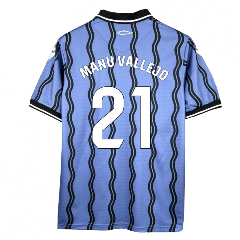 Danxen Damen Manu Vallejo #21 Dunkelblau Schwarz Auswärtstrikot Trikot 2025/26 T-Shirt Österreich