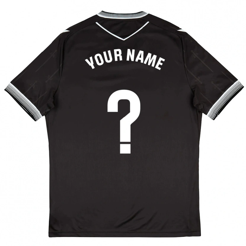Danxen Damen Ihren Namen #0 Schwarz Weiß Auswärtstrikot Trikot 2025/26 T-Shirt Österreich