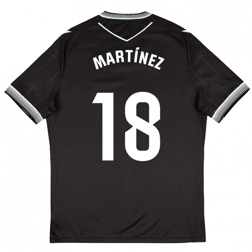 Danxen Damen Brais Martínez #18 Schwarz Weiß Auswärtstrikot Trikot 2025/26 T-Shirt Österreich