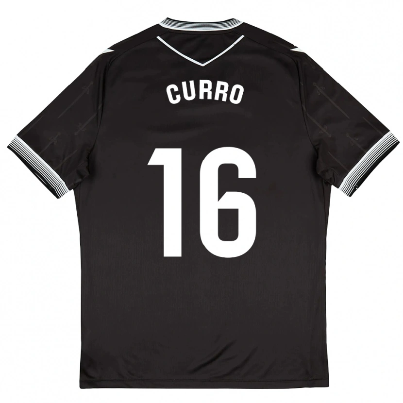 Danxen Damen Curro Sánchez #16 Schwarz Weiß Auswärtstrikot Trikot 2025/26 T-Shirt Österreich
