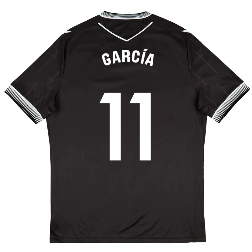 Danxen Damen Fermín García #11 Schwarz Weiß Auswärtstrikot Trikot 2025/26 T-Shirt Österreich