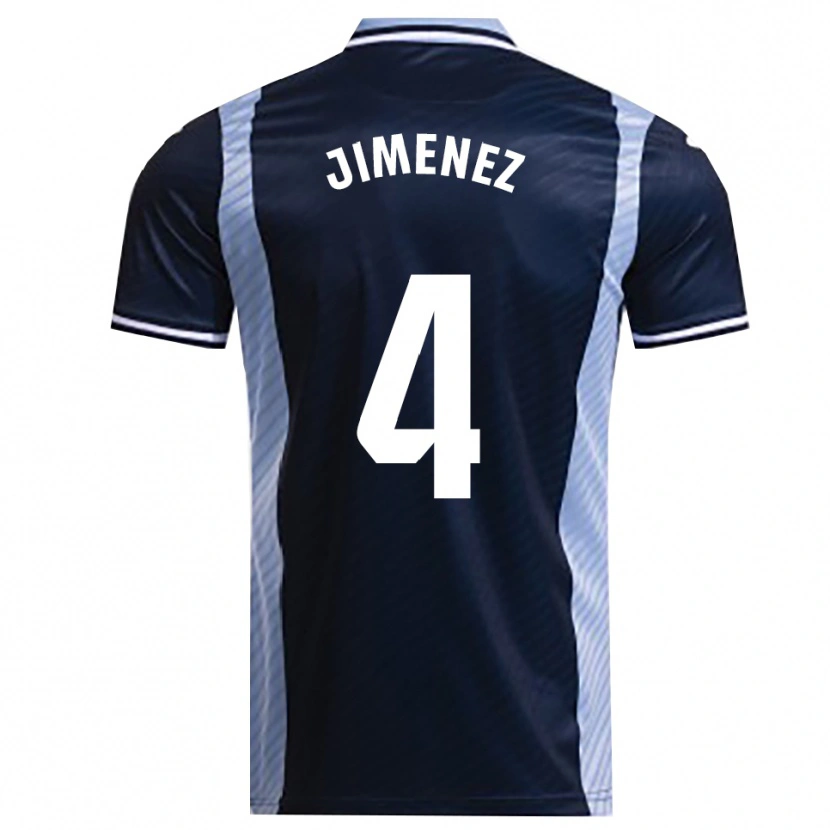 Danxen Damen Álex Jiménez #4 Marine Himmelblau Auswärtstrikot Trikot 2025/26 T-Shirt Österreich