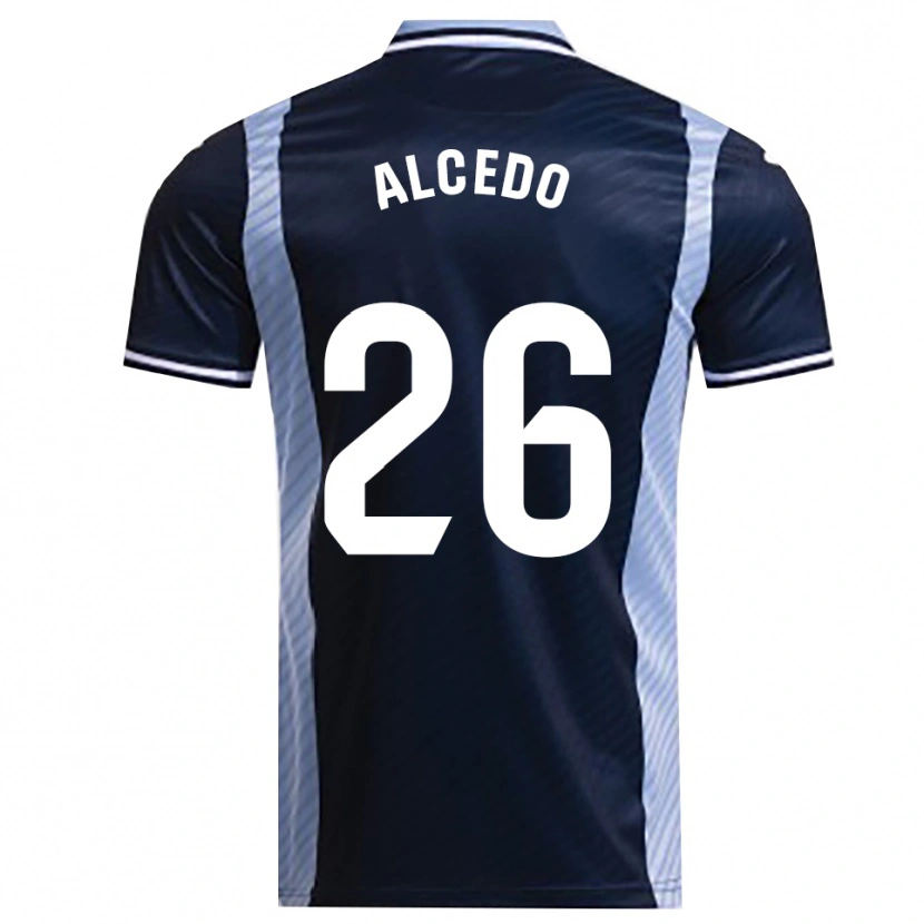 Danxen Damen Juan María Alcedo #26 Marine Himmelblau Auswärtstrikot Trikot 2025/26 T-Shirt Österreich