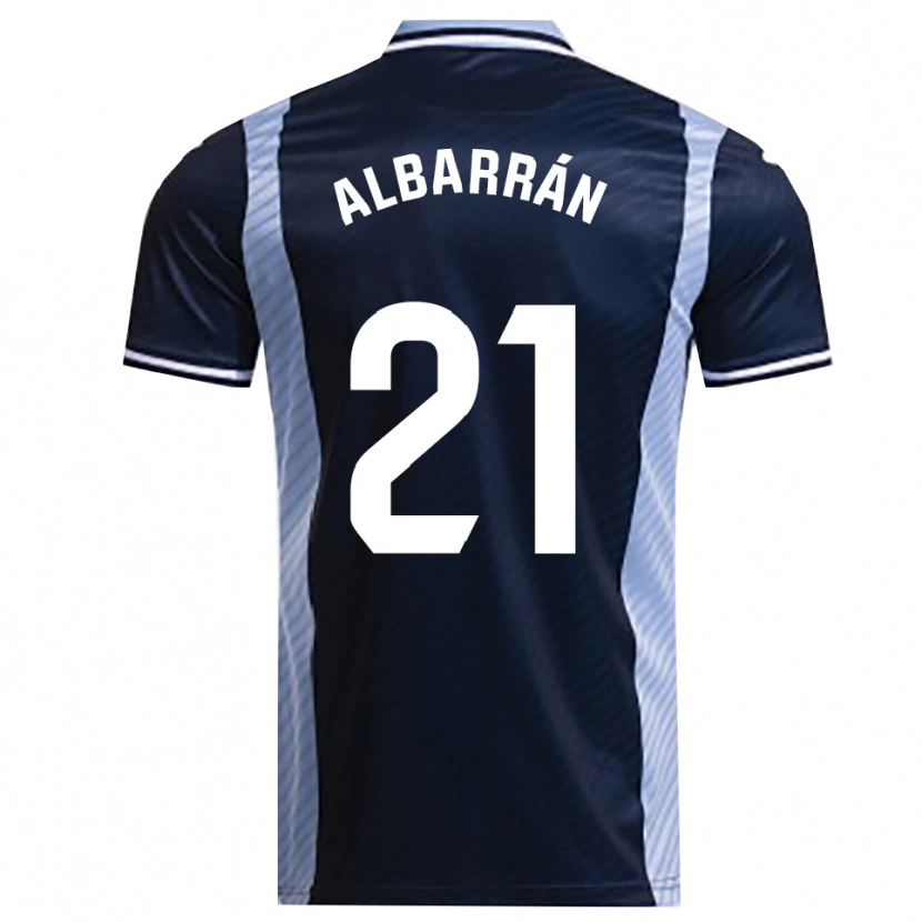 Danxen Damen Carlos Albarrán #21 Marine Himmelblau Auswärtstrikot Trikot 2025/26 T-Shirt Österreich