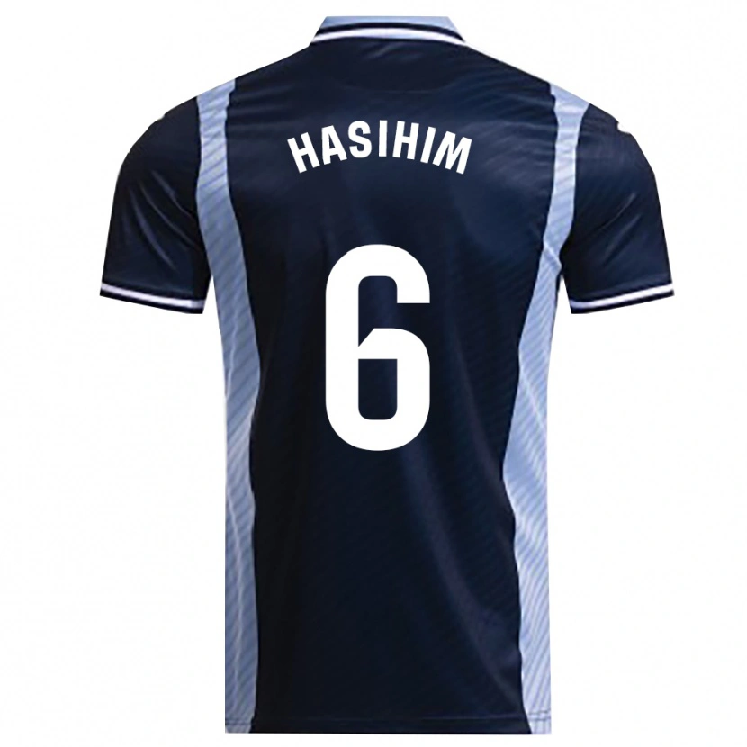 Danxen Damen Hasihim #6 Marine Himmelblau Auswärtstrikot Trikot 2025/26 T-Shirt Österreich
