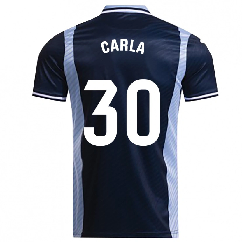 Danxen Damen Carla Rojas Noguera #30 Marine Himmelblau Auswärtstrikot Trikot 2025/26 T-Shirt Österreich