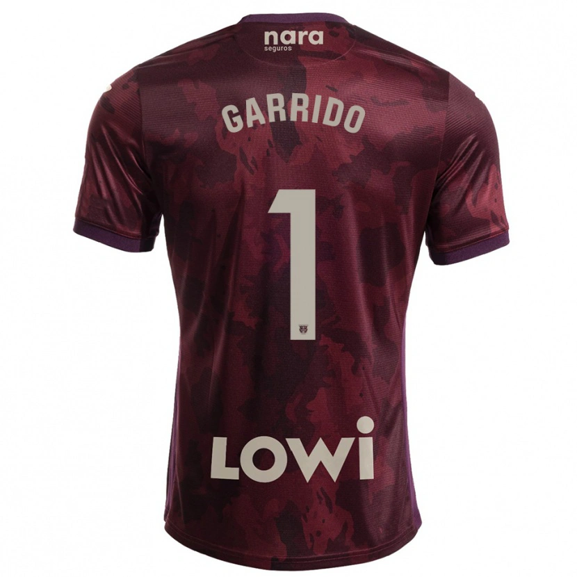 Danxen Damen Javi Garrido #1 Burgunderrot Weiß Auswärtstrikot Trikot 2025/26 T-Shirt Österreich