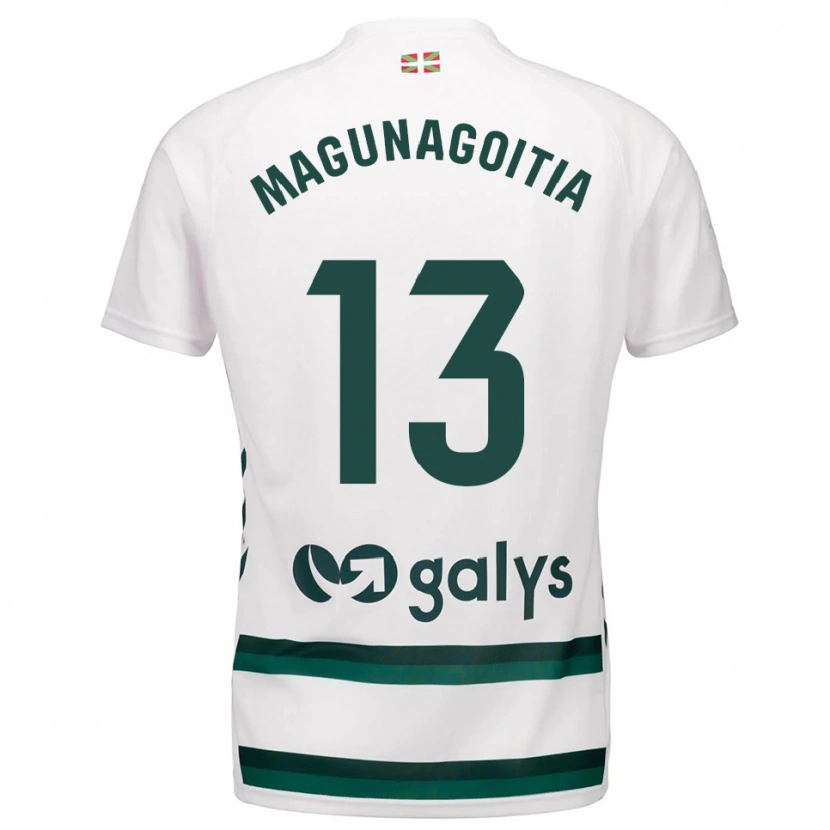 Danxen Damen Jonmi Magunagoitia #13 Weiß Grün Auswärtstrikot Trikot 2025/26 T-Shirt Österreich