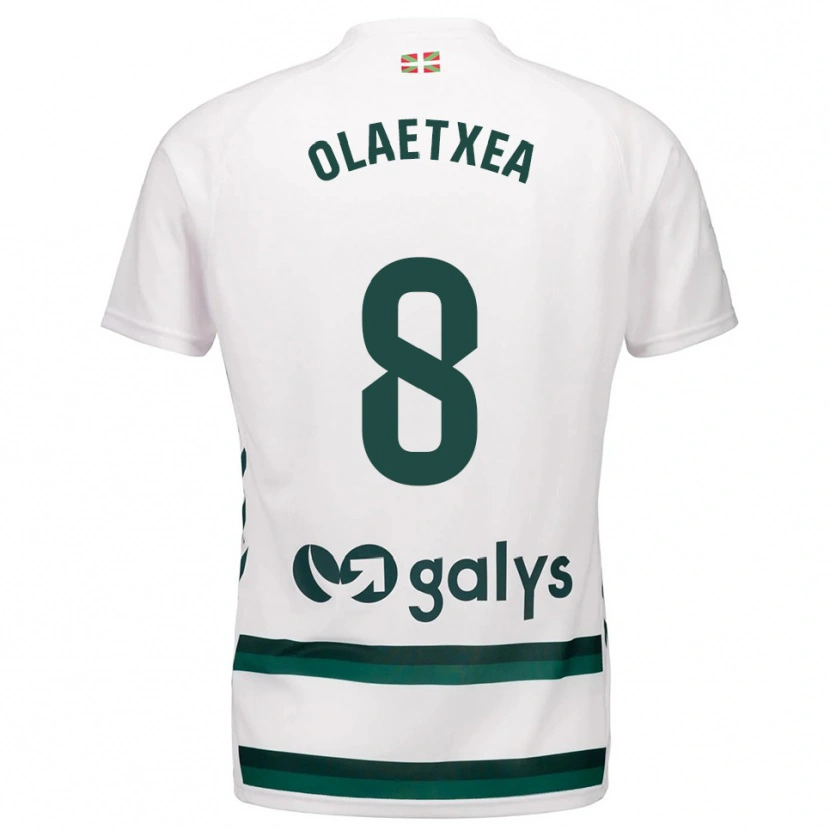 Danxen Damen Lander Olaetxea #8 Weiß Grün Auswärtstrikot Trikot 2025/26 T-Shirt Österreich