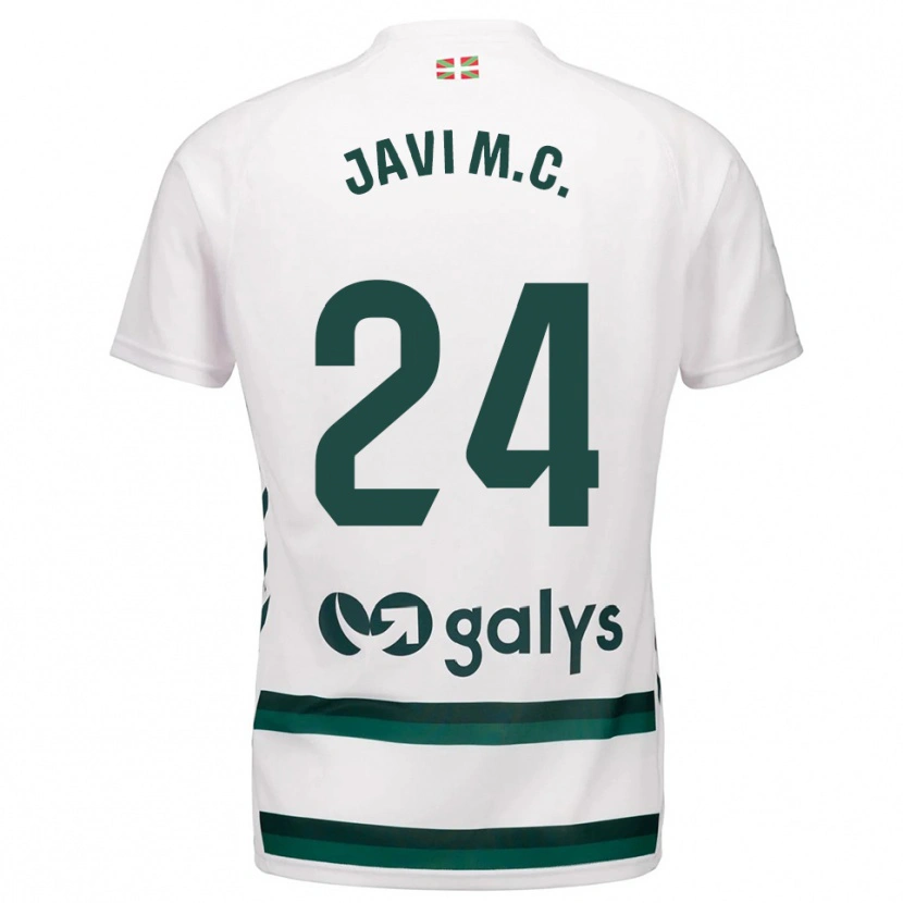 Danxen Damen Javi Martínez #24 Weiß Grün Auswärtstrikot Trikot 2025/26 T-Shirt Österreich