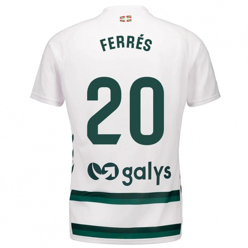 Danxen Damen Llorenç Ferrés #20 Weiß Grün Auswärtstrikot Trikot 2025/26 T-Shirt Österreich