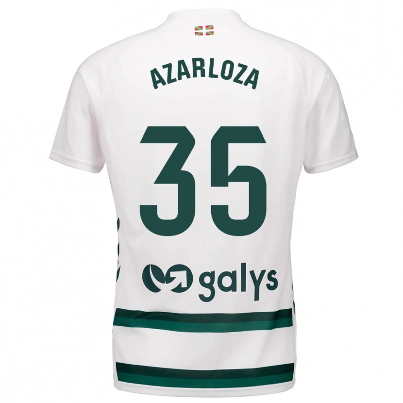 Danxen Damen Eneko Azarloza #35 Weiß Grün Auswärtstrikot Trikot 2025/26 T-Shirt Österreich