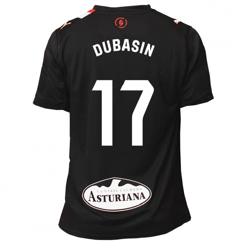 Danxen Damen Jonathan Dubasin #17 Schwarz Weiß Auswärtstrikot Trikot 2025/26 T-Shirt Österreich