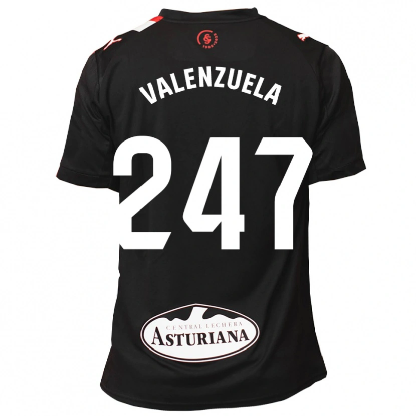 Danxen Damen Sebastián Valenzuela #247 Schwarz Weiß Auswärtstrikot Trikot 2025/26 T-Shirt Österreich