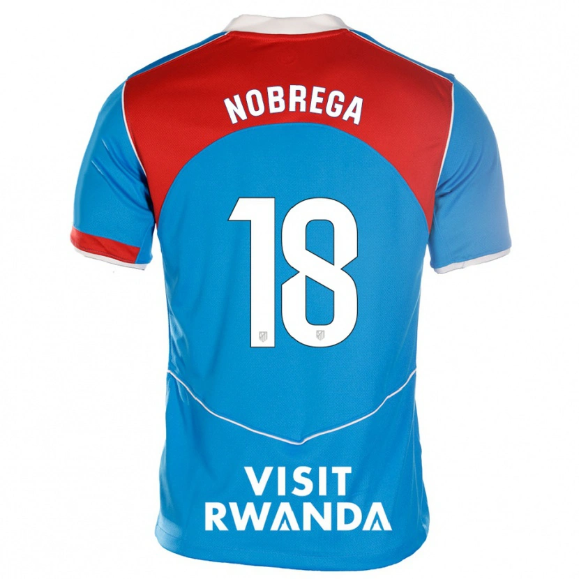 Danxen Damen Abraham Nobrega #18 Blau Weiß Ausweichtrikot Trikot 2025/26 T-Shirt Österreich