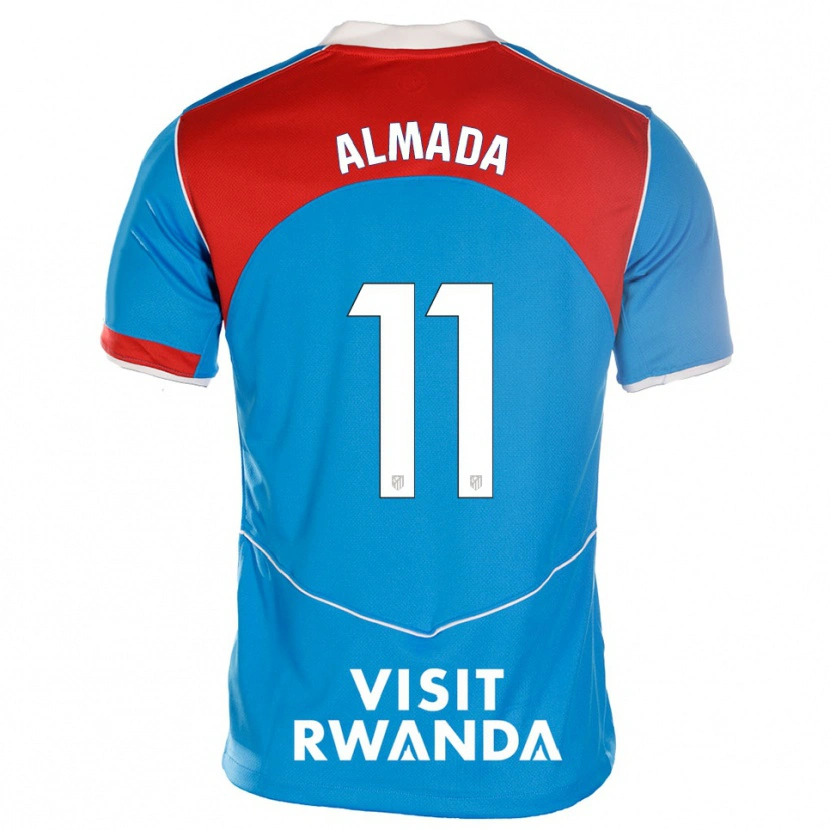 Danxen Damen Thiago Almada #11 Blau Weiß Ausweichtrikot Trikot 2025/26 T-Shirt Österreich