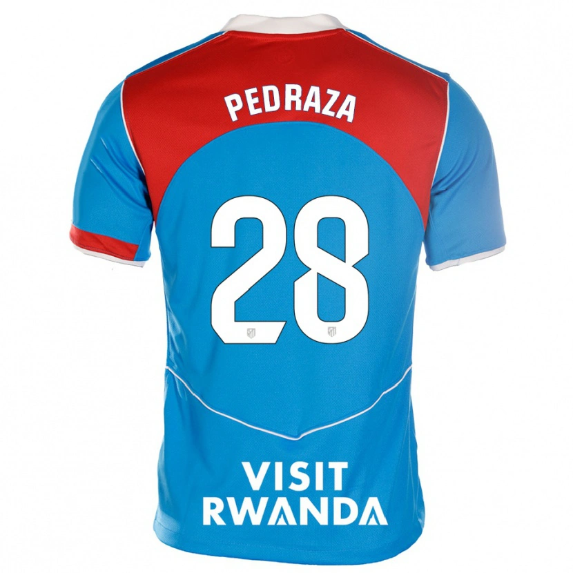 Danxen Damen Alfredo Pedraza #28 Blau Weiß Ausweichtrikot Trikot 2025/26 T-Shirt Österreich